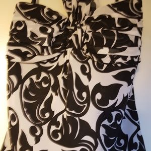 Strapless, dress corset